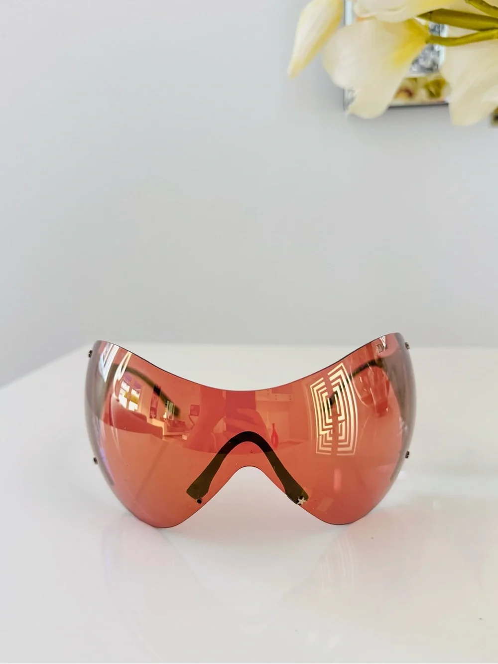Extremely Rare🦋 VINTAGE DIOR SKI OVERSIZED SUNGLASSES